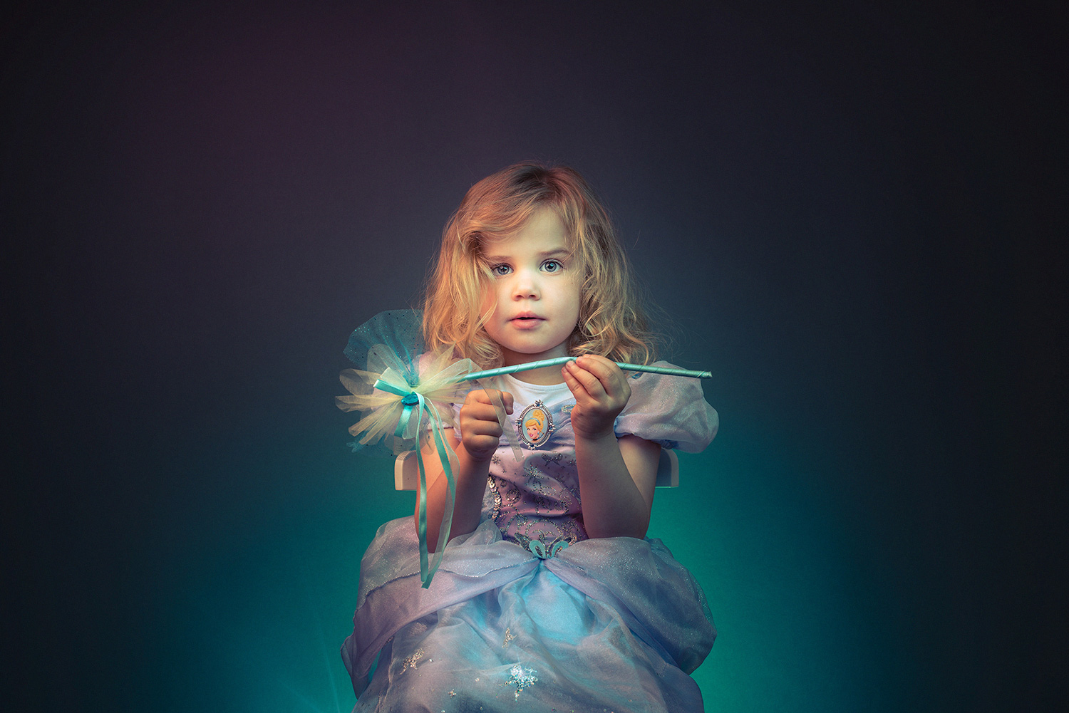 Studio family portrait photography fairy princess newbury berkshire
