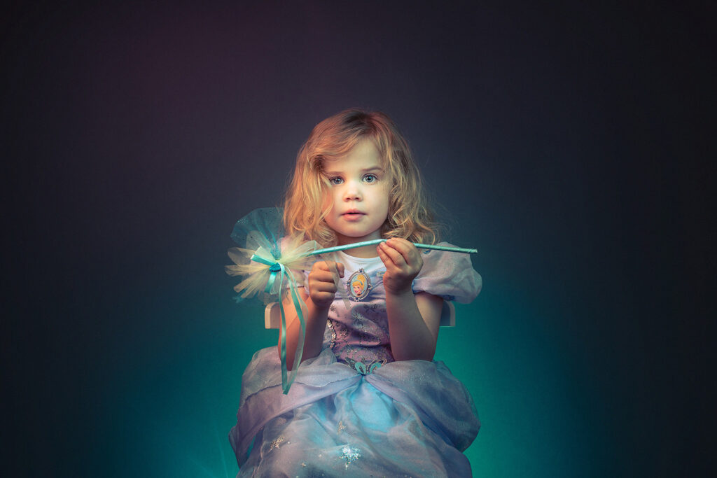 studio family daughter fairy princess portrait photography newbury berkshire