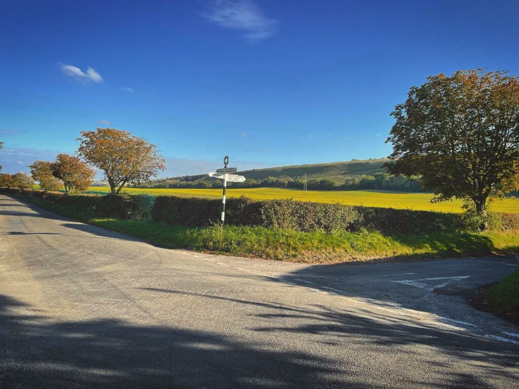 Recovery cycle - too much 🍷 last night with Dad - shot on iPhone 📱 🌞 🌳

#cycling #cyclingshots #cyclingroad #cyclinglife #cyclingphotos #exercise #exercisemotivation #exercises #countryside #countryliving #countrylife #hills #trees #afternoonsun #afternooncycling #afternoonexercise #newbury #berkshire #photography #iphone12