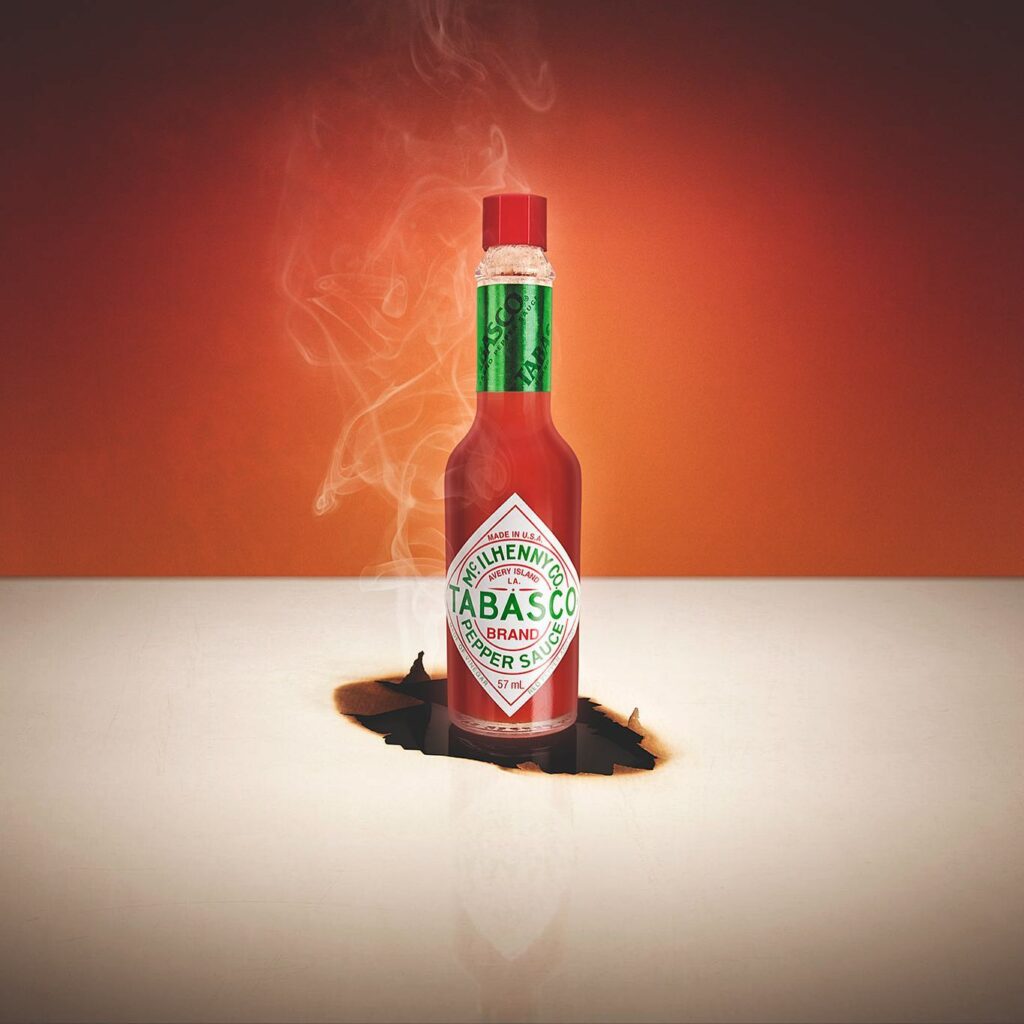Found a Tabasco Sauce project I designed & photographed many years ago 🥵 🔥

#tabasco #tabascosauce #brand #spicy #hotsauce #saucy #foodphotography #productphotography #studiophotography #photoshop #flashphotography #berkshirephotography #newbury #berkshire #design #art #artwork