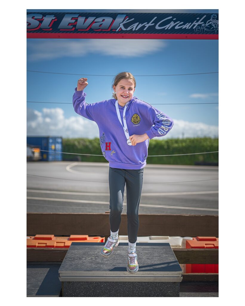 First place 🥇 for Thea and fastest lap time in her age category and only girl in the race 🏎️ 💨 😀

#1st #1stplace🏆 #karting #kartingfun #gokarting #racing #fastestlap #podium #podiumphotos #kartinglovers #nikon #nikonz50mm #50mm #portrait #candid #candidphotography
